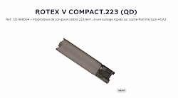 ROTEX V COMPACT.223 (QD) Prix : 840€